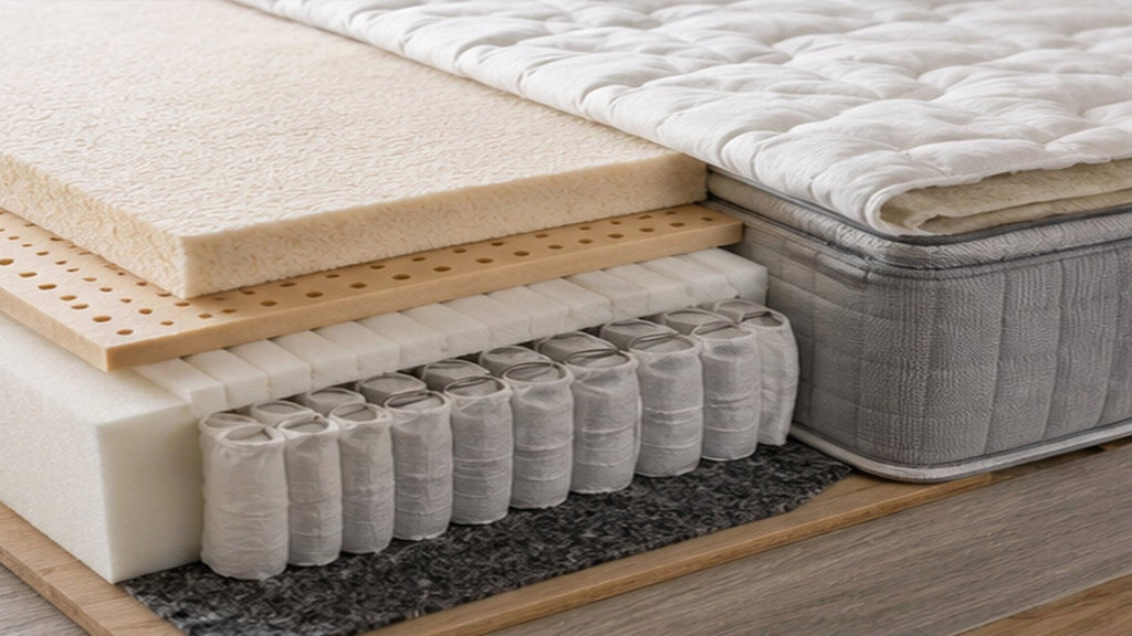 Bright Canadian bedroom with adjustable bedding for four-season comfort
