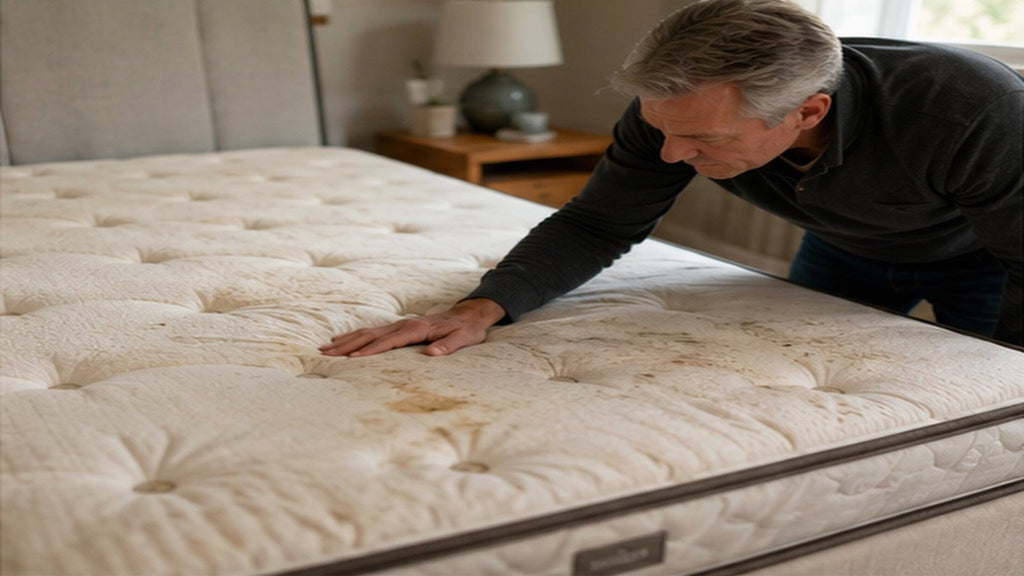 Mattress-size planning guide with room measurements