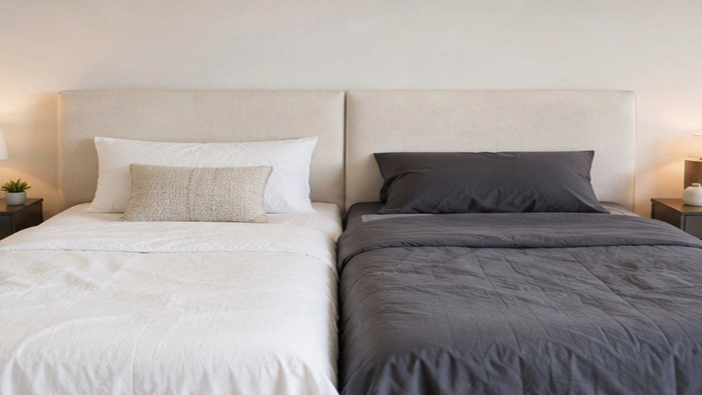 Side sleeper supported at the waist while shoulder and hip settle into the mattress