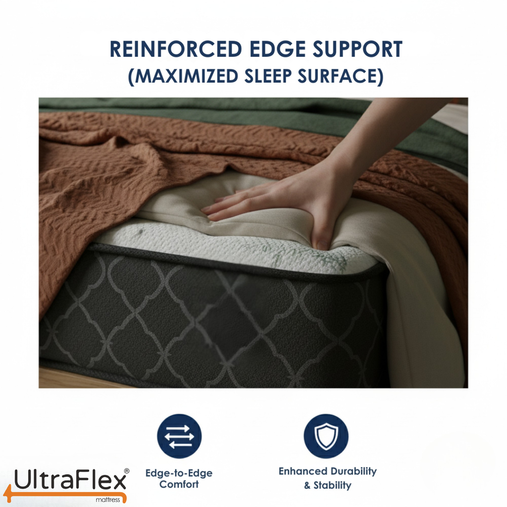 UltraFlex® SUMMIT Firm Pocket Coil Hybrid Mattress – Canadian-Made
