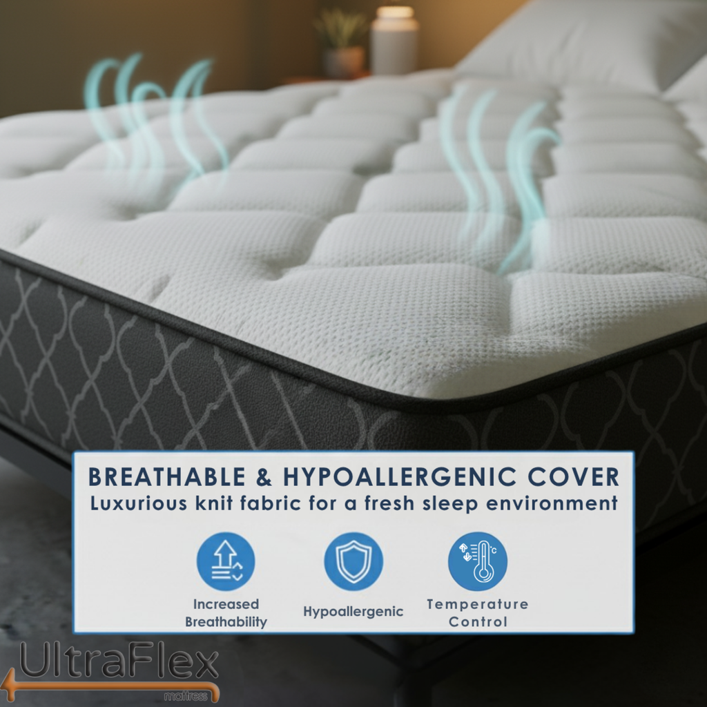 UltraFlex® SUMMIT Firm Pocket Coil Hybrid Mattress – Canadian-Made