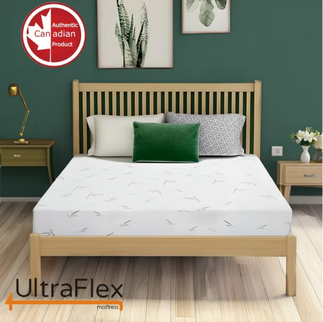 UltraFlex® RestEasy- Reversible Gel-Infused Foam Mattress, Ideal for B ...