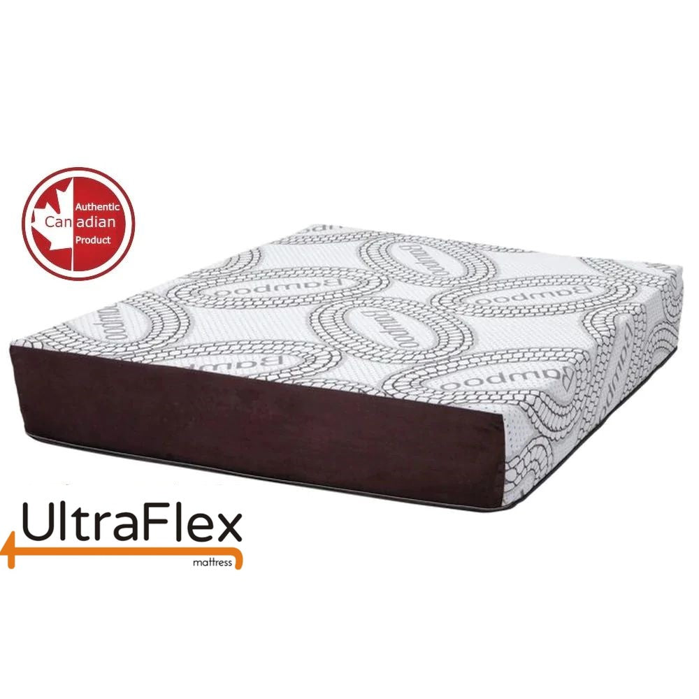 UltraFlex® PLEASURE 10" Orthopedic, Cool Smart Gel Infused and Chill Memory Foam, Eco-friendly Mattress (Made in Canada)